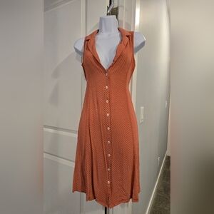 Mango Button-Down Shirt Dress